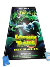 2003 Steve Martin Looney Tunes Terror Taz Vinyl Movie Theater Banner 6’x4’ - $121.54