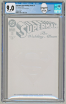 George Perez Pedigree Copy CGC 9.0 ~ Superman The Wedding Album Collectors Edt. - £77.57 GBP