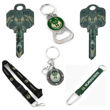 Milwaukee Bucks NBA Team Key Blanks &amp; Accessories - £8.38 GBP+