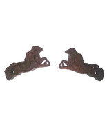  Handmade Leaping Stallions – Majestic Wooden Horse Sculpture Set - $1,760.12 MXN