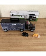 Transport Carrier Truck Toy Car w Die-cast Race Cars &amp; Police Set NEW - €28,17 EUR