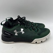 Under Armour 1283657-301 Mens Green Lace Up Low Top Athletic Shoes Size 7 - $29.69