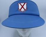 Old Row Visor Crest Imperial Blue Made In USA - £10.69 GBP