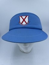 Old Row Visor Crest Imperial Blue Made In USA - £10.64 GBP