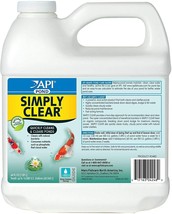 API Pond Simply-Clear with Barley Quickly Cleans and Clears Ponds - 64 oz - £51.23 GBP