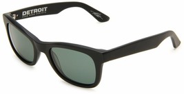 Electric Detroit Small Sunglasses Matte Black Frame Grey Lens ES08201001 - $42.06