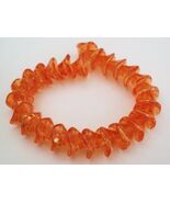 12 12 mm Three Petal Flower Beads: Coated - Sunshine Dust - $4.00 CAD