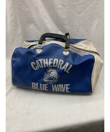 Vintage Gym Duffel Bag Cathedral Blue Wave Crookston MInnesota High Scho... - $416.20 CAD