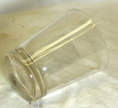 Clear Glass Double Old Fashioned Tumbler Barware Weighted Bottom - $274.36 MXN