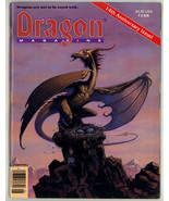 Dragon Magazine 158 1990 TSR AD&amp;D Gerold Brom Fantasy Cover Art 14th Ann... - £19.34 GBP