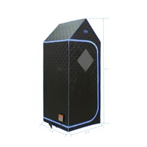 Portable Gothic Roof Plus Type Full Size Far Infrared Sauna Tent. Spa, Detox -Bl - £246.08 GBP