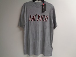 Under Armour Size Large MEXICO PRIDE Gray Tri Blend T-Shirt New Mens Shirt - £46.15 GBP