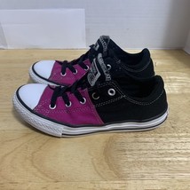 Converse Chuck Taylor Madison Ox Black/Pink Low Top 651748F Junior&#39;s Sho... - $16.77