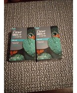 2 Dove Men +Care Cleansing Bar Eucalyptus +Cedar Natural Oils RELAX 5oz ... - $14.00