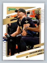 Taysom Hill #95 No Helmet 2021 Donruss New Orleans Saints - $1.69