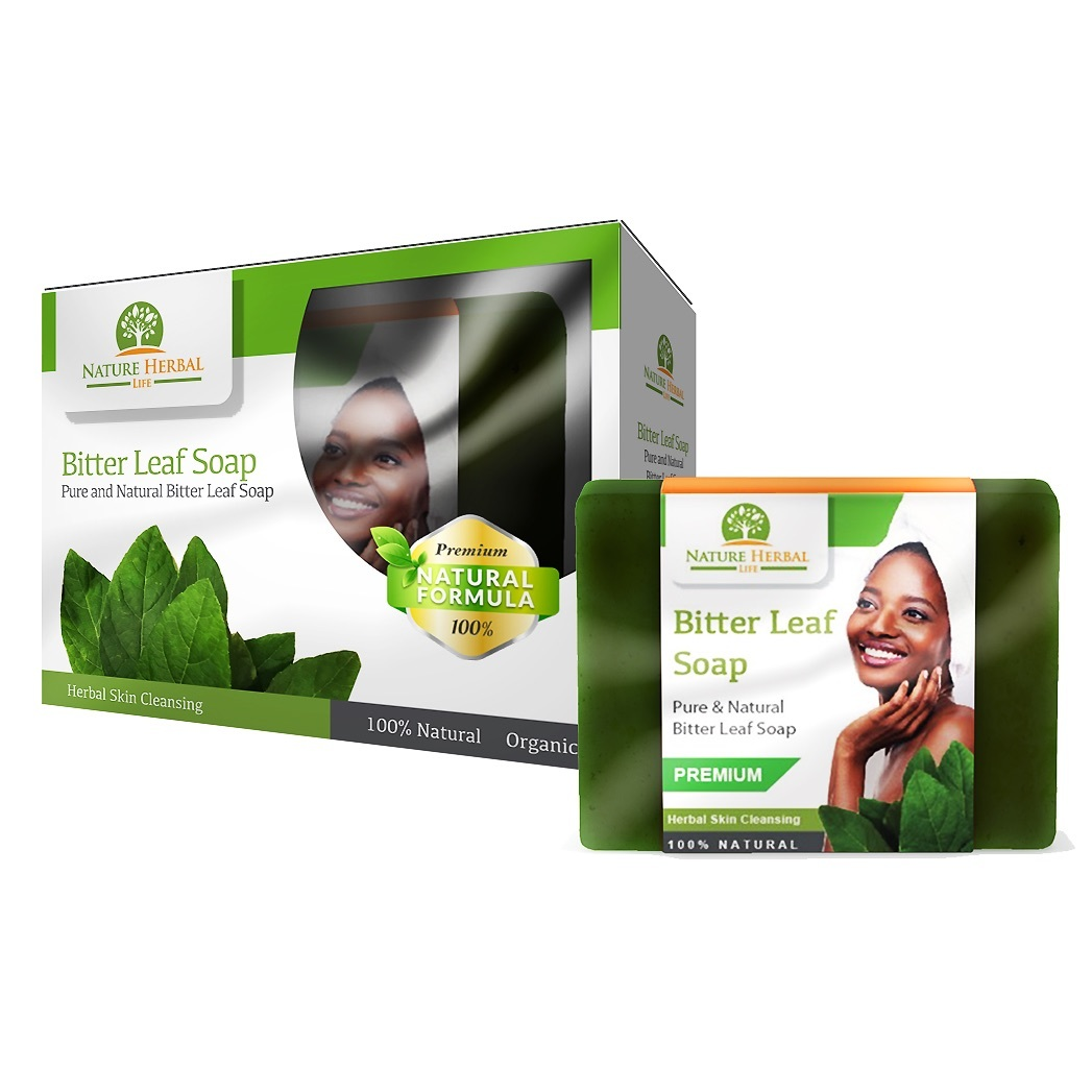 3 Bars of Bitter Leaf Soap. 30 Days Supply of Herbal Cleansing & Healthy Skin.