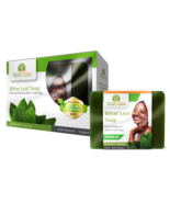  3 Bars of Bitter Leaf Soap. 30 Days Supply of Herbal Cleansing &amp; Health... - £31.96 GBP