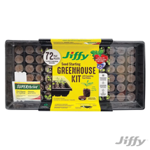 Jiffy 72 Cell Greenhouse Seed Starter Kit with 36mm Peat Pellets - £22.51 GBP