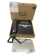 Cisco CP-8851 LCD Color Display Office VoIP Phone w Handset Stand open b... - $49.50
