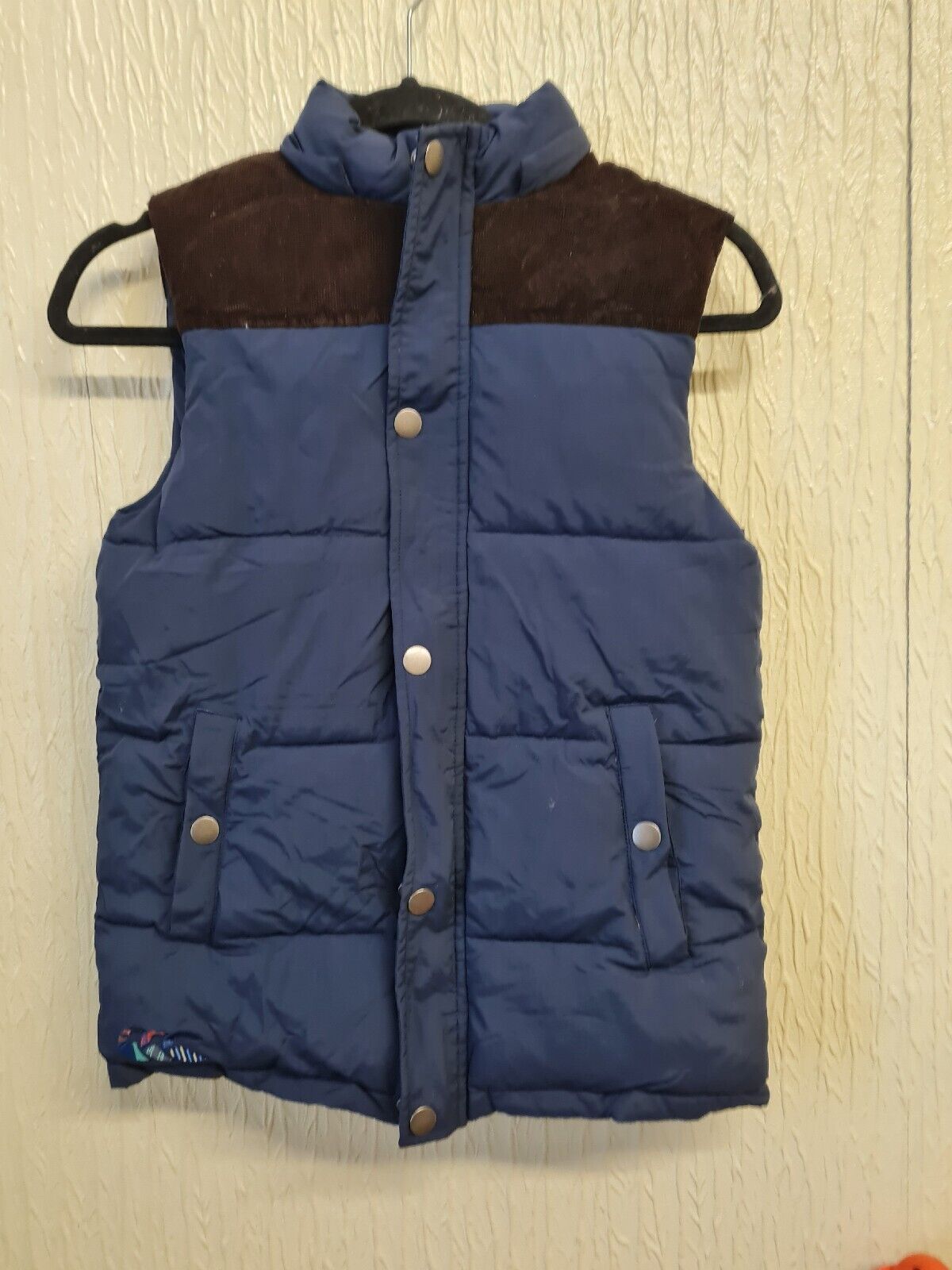 Primary image for Canterbury Navy Blue Sleeveless Jacket For Boys Size 12yrs Express Shipping