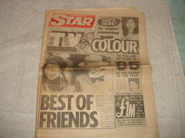  Vintage 1984 Daily Star magazine Tabloid Pricess Diana Royal Family London - £19.60 GBP
