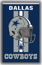 Dallas Cowboys Football Team Memorable Flag 90x150cm3x5ft Dallas Cowboys Banner - £11.15 GBP