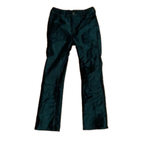 Free People Green Velvet Straight Ankle Jeans Womens Size 24 - £17.38 GBP