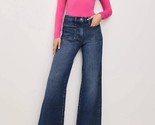 Good American Good Waist Palazzo Jeans Indigo - $86.00