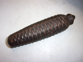 Vintage 1250 gram  Cuckoo Clock Pine cone Weight Iron Bronzed 6-3/4&quot; long - $19.75