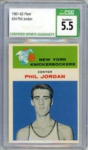 1961 Fleer Phil Jordan #24 SGC 5.5 P1281 - £38.29 GBP