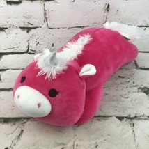 Squishmallow Kellytoy Plush Pink Magenta Unicow Stuffed Animal Super Soft Toy - £7.90 GBP