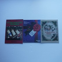 Christmas Holiday Craft Pattern booklets Lot of 3 If the Shoe Fits Stock... - $9.49