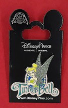 Disney Parks Tinkerbell Pinback Button Disneypins  1 7/8&quot; X 1 3/4&quot; - £9.40 GBP