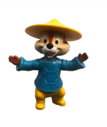 Vintage 1994 Disney Epcot Center Chip &#39;n&#39; Dale Chipmunk 2 1/2&quot; PVC Figure - $12.86