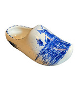 Delft Blauw Blue Shoe Clog Figurine Windmill 7" Hand Painted Holland 