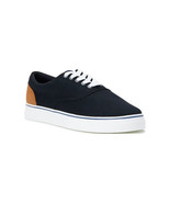 Chap&#39;s Men&#39;s Chace Canvas Lace-up Casual Fashion Sneaker, Black Size 9 - £21.82 GBP