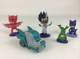 PJ Masks Toppers Figures 5pc Lot Catboy Owlette Gekko Romeo Diecast Just Play  - £11.65 GBP