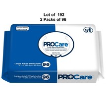 ProCare Adult Wipe, Washcloth Personal Cleansing Wipe Scented 8 x 12&quot;, 1... - £17.84 GBP