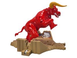 Hot Wheels Monster Jam El Toro Loco Showdown Play Set Replacement Bull - $13.14