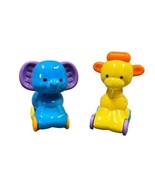 Fisher Price Replacement Elephant Giraffe For Amazing Animal Spin Around... - $15.58