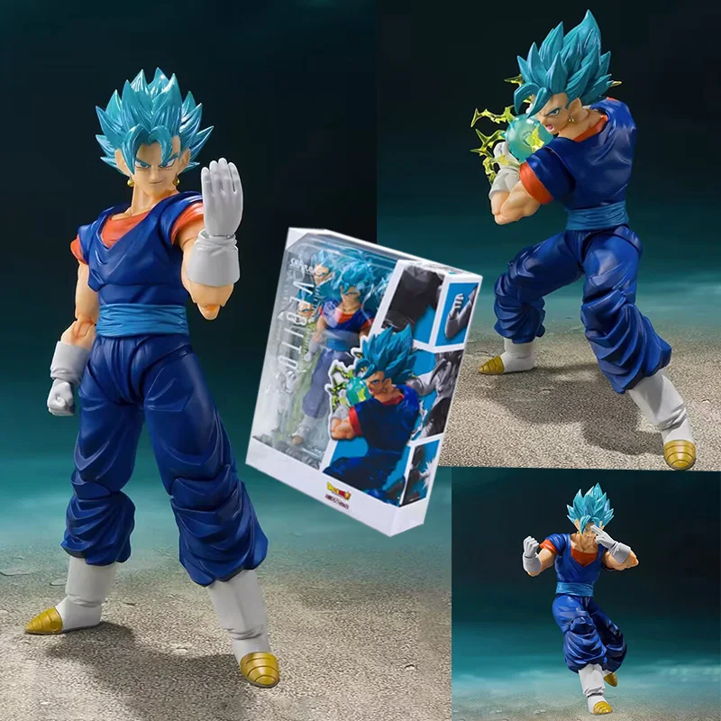 S.H.Figuarts SHF Dragon Ball SUPER Super Vegito Super Saiyan God Anime Action - £32.28 GBP