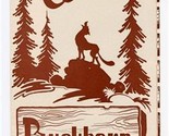 Buckhorn Mountain Guest Ranch Brochure Loveland Colorado 1950 Out of Thi... - $21.78