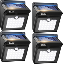 Solar Outdoor Lights Wireless Security Motion Sensor Waterproof for Front Door  - £35.88 GBP