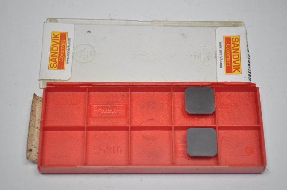Lot of 2 SANDVIK Unused Inserts - SEMN 12 04 AZ H13A - SEM 43A - 10287631 - $15.83