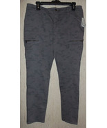 NWT WOMENS Gap GRAY CAMOUFLAGE LIGHTWEIGHT DENIM LEGGING / SKINNY PANT  ... - $34.46 CAD