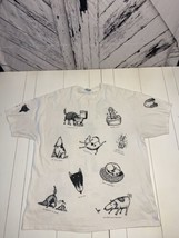 2010 dog AOP Studio Roja Joe Crabtree Creative Tshirt Graphic - £36.01 GBP