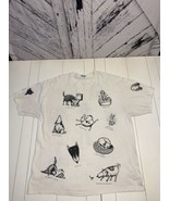 2010 dog AOP Studio Roja Joe Crabtree Creative Tshirt Graphic - £35.88 GBP