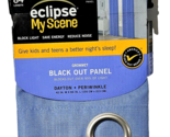 Eclipse My Scene Grommet Black Out Panel 42x84in Dayton Periwinkle - £21.96 GBP