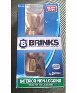 Brinks brass finished door knob unit - $34.95