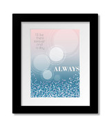 Always by Bon Jovi Love Song Lyric Inspired Music Art - Print, Canvas or... - $25.72 CAD+